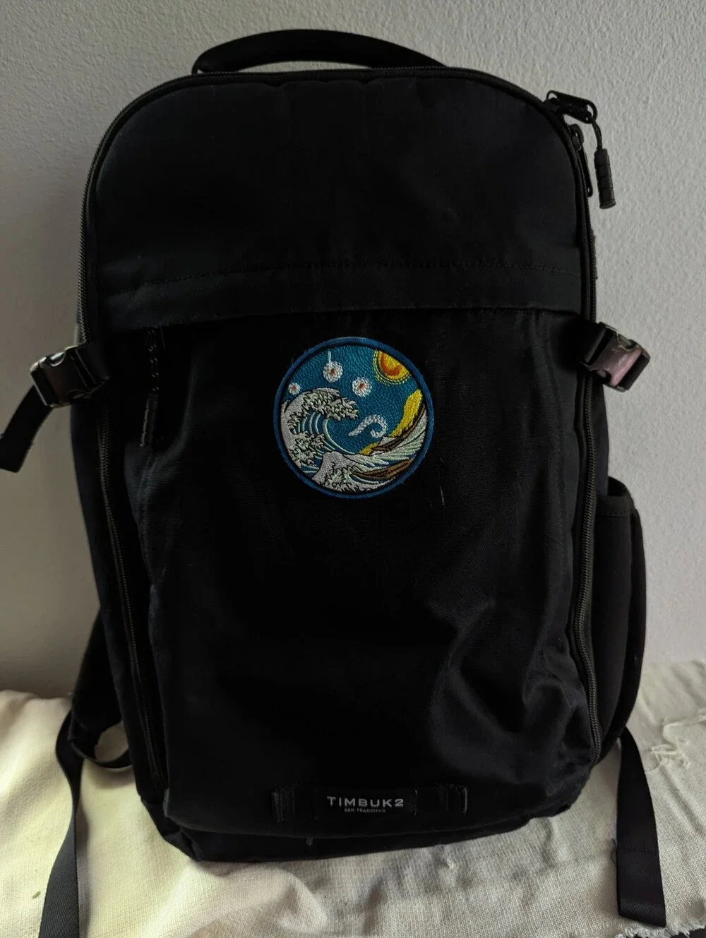 Timbuk2 Division Deluxe Backpack - Great Wave off Kanagawa Rare Edition